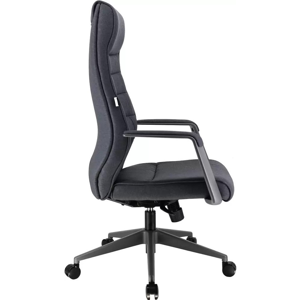 Кресло компьютерное EVERPROF Bangkok, ткань, темно-серый, металл, корпус черный - 3