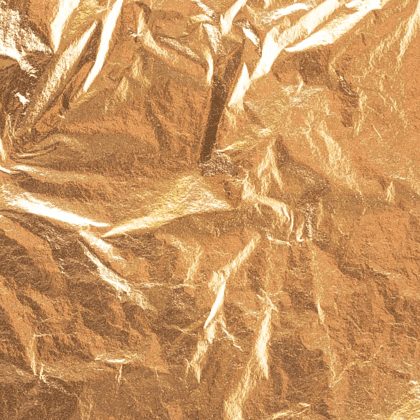 Поталь "Decola", 14х14, 25 листов, имитация золота - 2