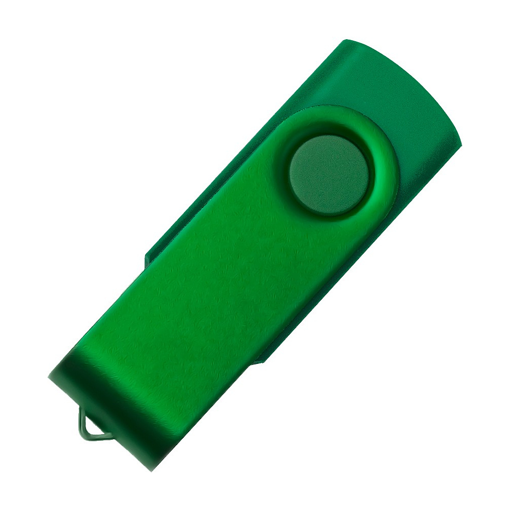 Карта памяти USB Flash 2.0 "Dot", 8 Gb, зеленый