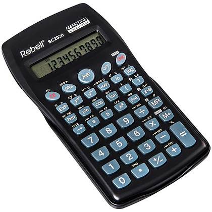 Калькулятор научный Rebell "SC2030 BX", 10-разрядный, черный