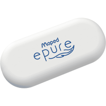 Ластик "Epure", 2 шт, белый - 2