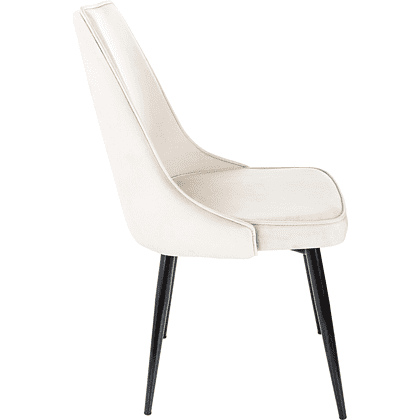 Стул Бюрократ "CH-K4", ткань, бежевый, металл - 5