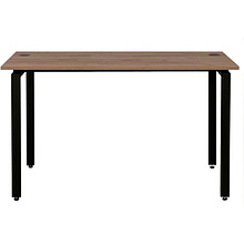 Стол письменный Millwood Лофт Сиэтл (ДТ-5), 1300х700 мм, дуб табачный крафт, черный
