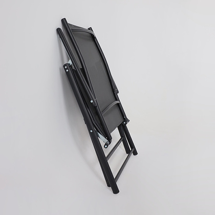 Кресло садовое AksHome CATANIA, ткань, серый, черный - 16