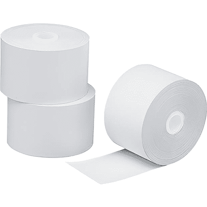 Чековая термолента для кассовых аппаратов, 48 г/м2, 57x12x30 мм/мм/м, 21 шт/упак