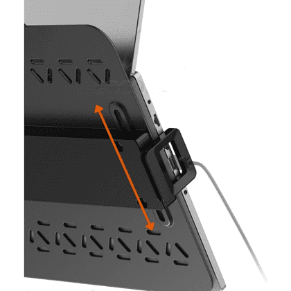 Крепление для ноутбука Lapter SILVER, серебристый - 4