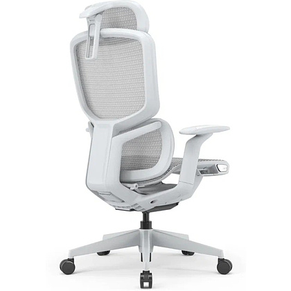 Кресло компьютерное SitZone E-JX-002А, сетка, пластик, белый - 4