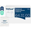 Салфетки косметические Tellus Премиум, 90шт/уп, в кубе - 5
