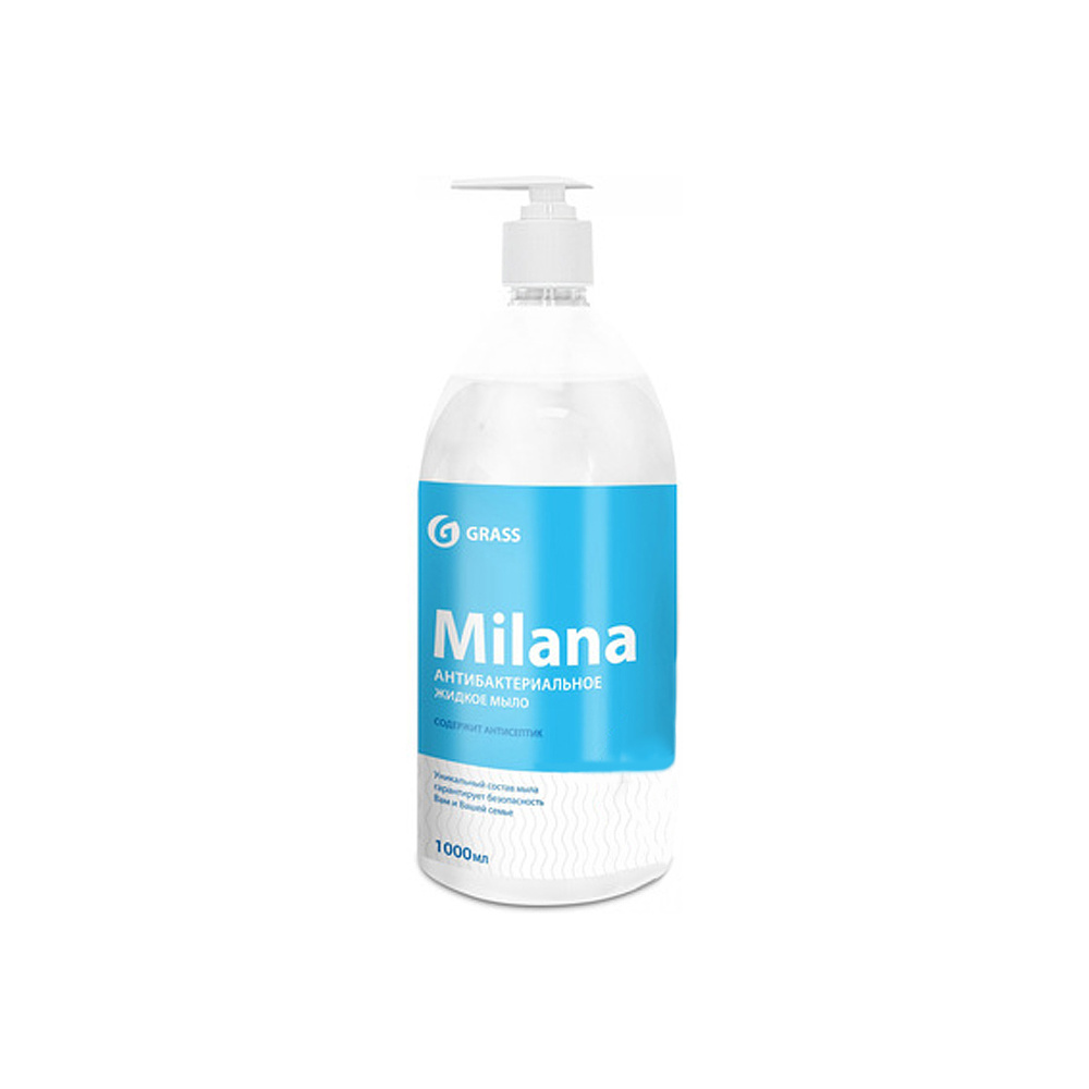 Мыло жидкое антибактериальное "Milana", 1 л, нейтральный