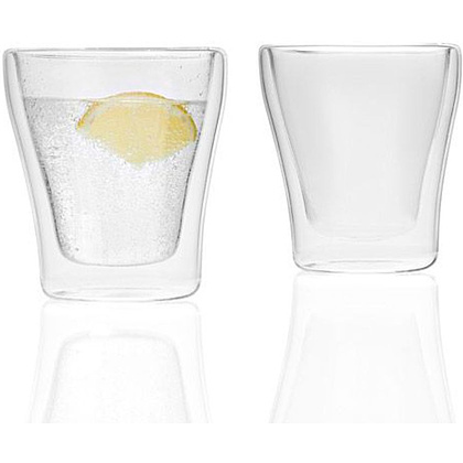 Набор стаканов "Duo", стекло, 250 мл, прозрачный - 3