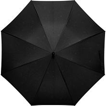 Зонт-трость "GP-54-R Капли дождя", 120 см, черный, темно-синийсиний