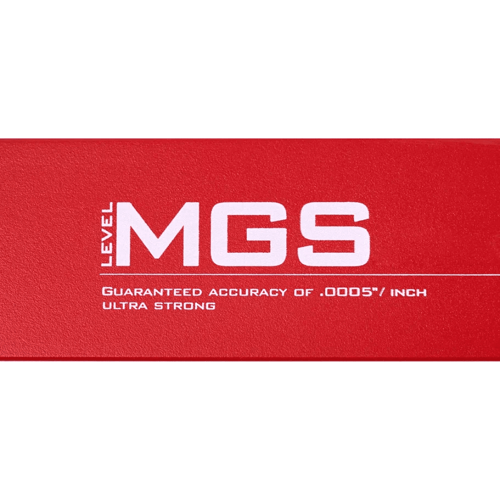 Уровень брусковый MGS 700807B, 1200 мм, 3 глазка - 3