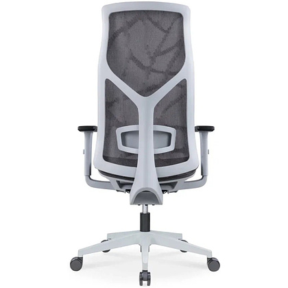 Кресло для руководителя SitZone CH-283A-HS-P1 сетка, серый - 5