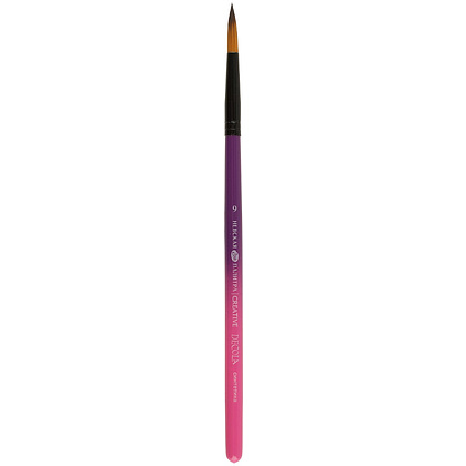 Кисть "Decola", двухцветная, синтетика, круглая, №9