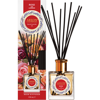 Аромадиффузор Areon Home perfume sticks роза и масло лаванды, 150 мл - 2