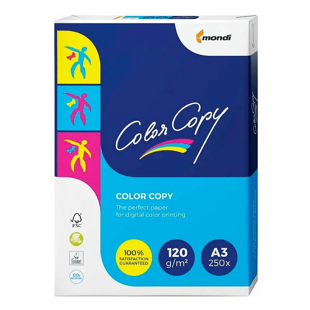 Бумага "Color Copy", A3, 250 листов, 120г/м, -30%