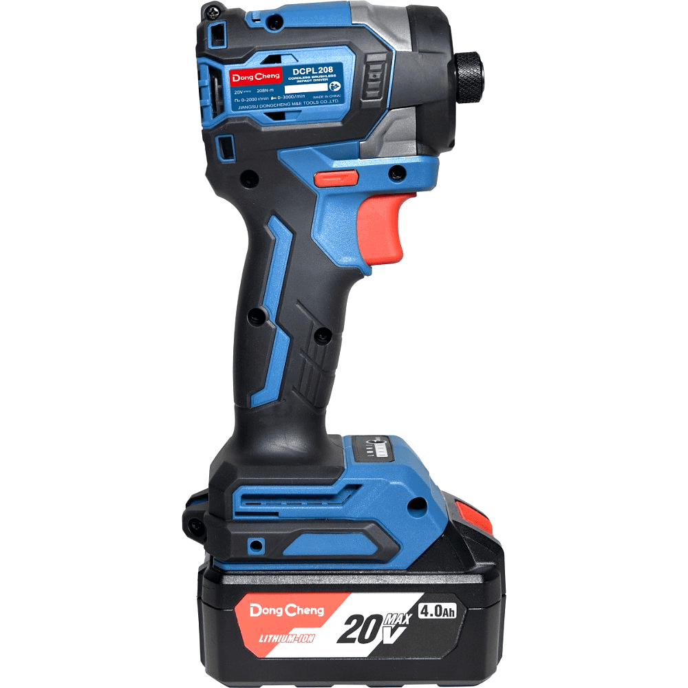 Аккумуляторный шуруповерт DongCheng DCPL208 (TYPE Z) 20 В, 208 Нм, без аккумулятора и зарядного устройства - 5