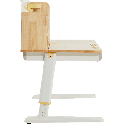 Стол Ergosmart регулируемый Galleon, 1200х700х(520-760) мм, гевея, с книжной полкой - 17