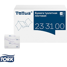 Бумага туалетная Tellus Премиум TР3, листовая, 200 листов, 2 слоя