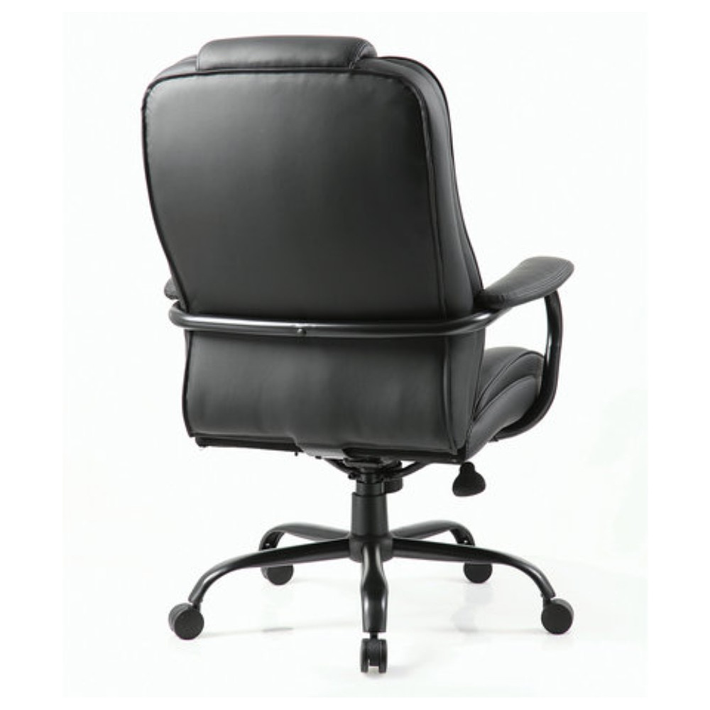 Кресло для руководителя BRABIX "Premium Heavy Duty HD-002", экокожа, металл, черный - 3
