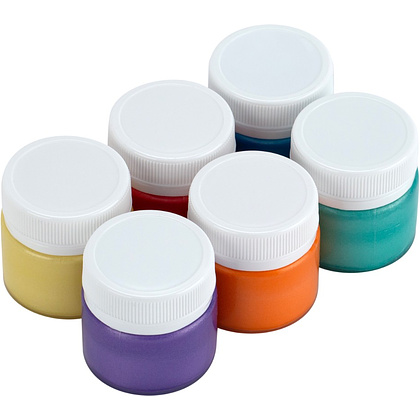 Гуашь "Я - Художник!", перламутровая 6 цветов, 15 мл. - 5