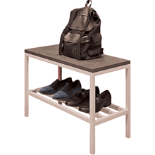 Обувница ALLERD 1 RION, белый муар