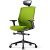 Кресло для руководителя Bestuhl "J1", сетка, ткань, пластик, зеленый  - 2