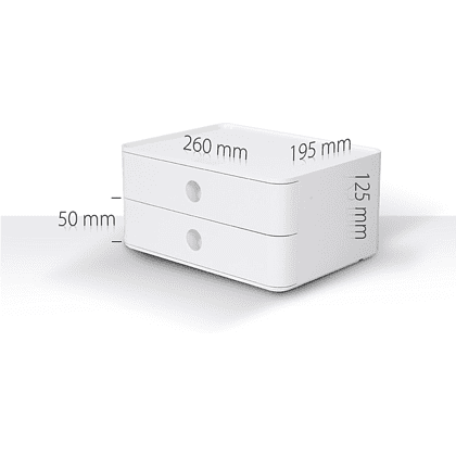 Блок из 2-х лотков закрытый "Allison", черный - 2