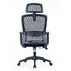 Кресло компьютерное SitZone U-060A, сетка, ткань, черный, 2 шт/упак - 3