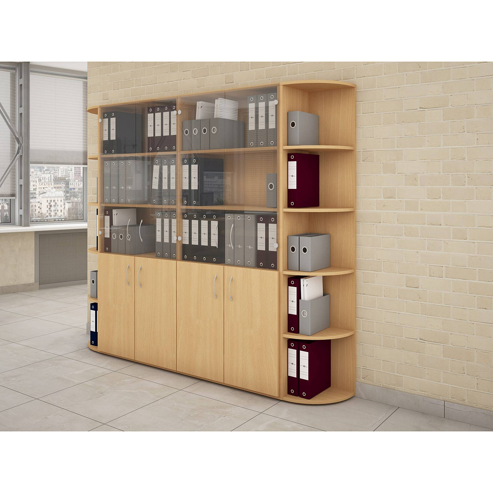 Коллекция Столица тумба мобильная С-033, 432х500х580 мм, бук - 9