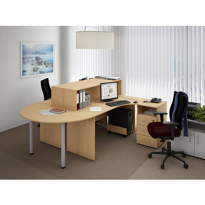 Коллекция Столица шкаф для документов С-215.522.S3-2, 800х355х1880 мм, бук - 3