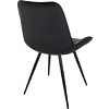 Стул Бюрократ "CH-K2_4", ткань, черный, металл, комплект 4 штуки - 6