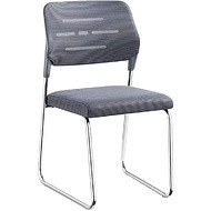 Кресло для посетителей SitUp SKY Chrome сетка, серый