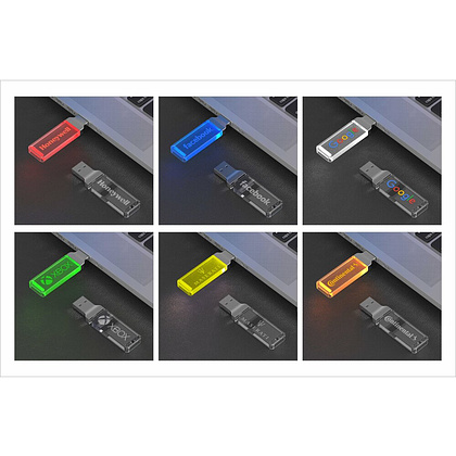 USB Flash накопитель 2.0 16 Gb ZC-005, пластик, металл, оранжевый - 5