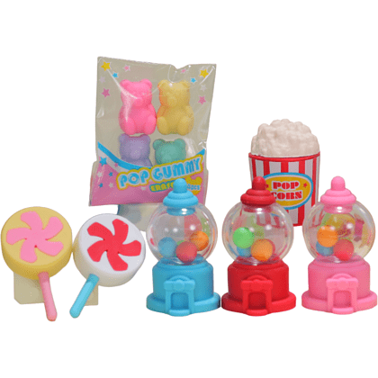 Ластик "IWAKO Colorful Sweets", 1 шт