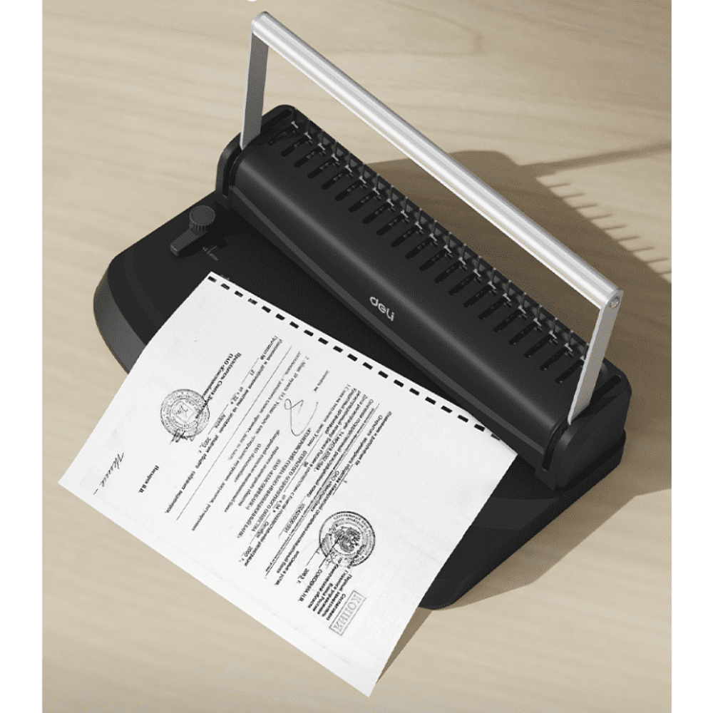 Перфобиндер Deli Plastic Binder T311  - 5