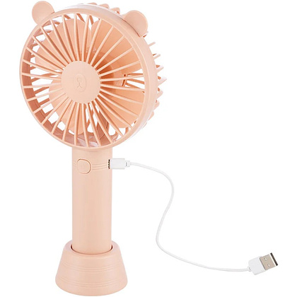 Электровентилятор настольный Energy "EN-0610 USB", розовый 