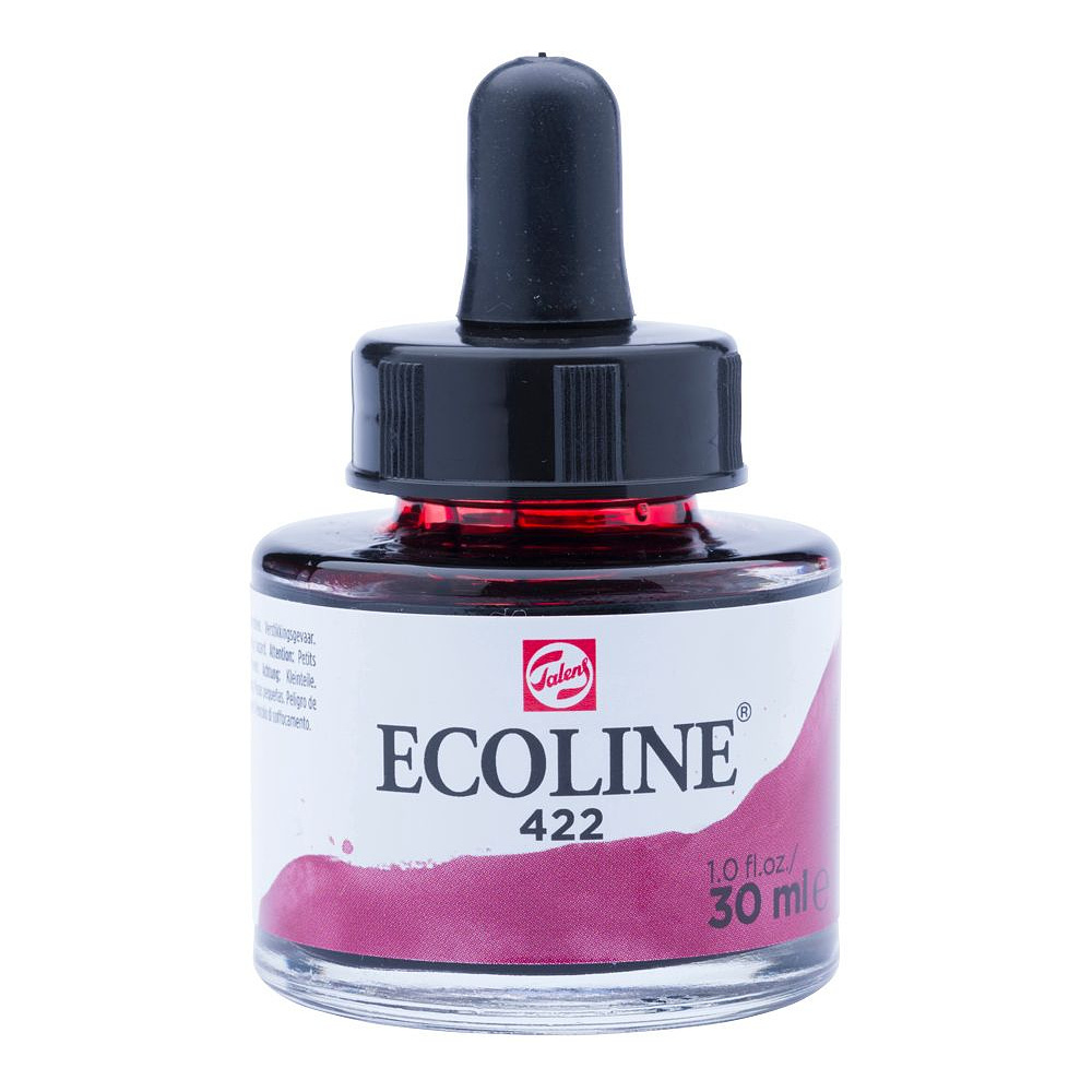 Жидкая акварель "ECOLINE", 422 красно-коричневый, 30 мл
