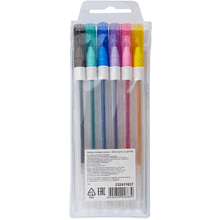 Набор гелевых ручек "Я - Художник!", с блёстками, 6 шт.