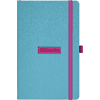 Блокнот "Shell turquoise", А5, 96 листов, голубой, срез розовый - 2