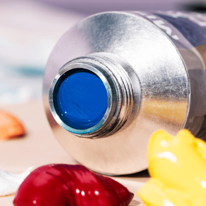 Краски масляные "HIMI.MIYA", оранжево-красный, 170 мл., туба - 6