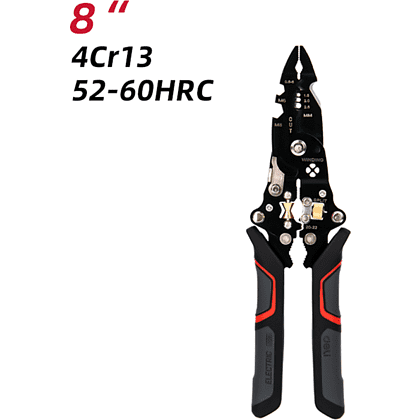 Многофункциональный инструмент для снятия изоляции Deli RS EDL383014, 200 мм - 5