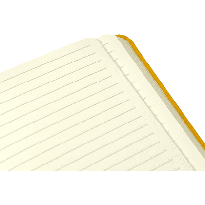 Блокнот "1818-16", А5, 96 листов, на резинке, желтый - 5