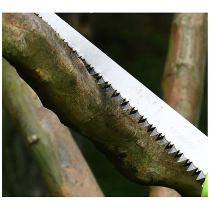 Пила-нож садовая Deli GS EDL580651, 170 мм, 8TPI, черный, зеленый - 10