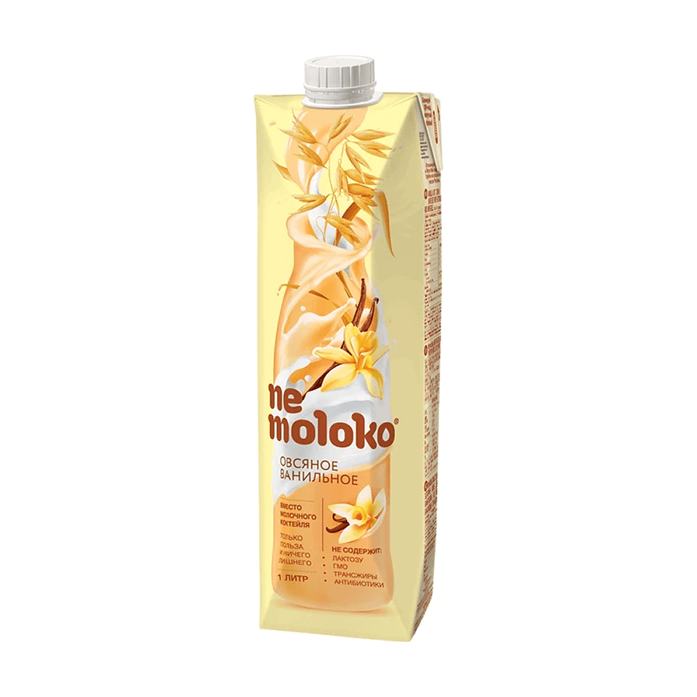 Напиток овсяный "Nemoloko", 1 л, овсяный ванильный