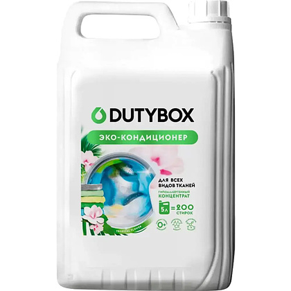 Кондиционер для белья Dutybox, Тропические цветы, 5 л, концентрат