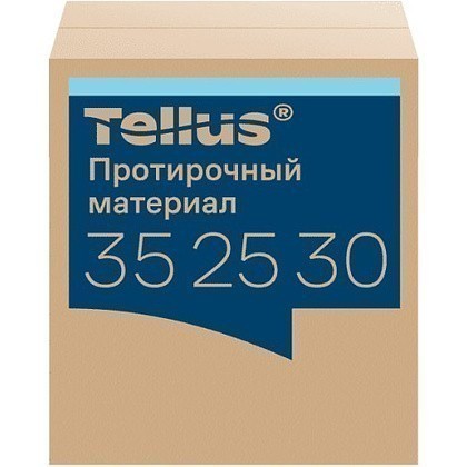 Протирочный материал нетканый Tellus c центральной вытяжкой повышенной прочности, 1 слой, 106,4 м, WM1/WM3 - 3