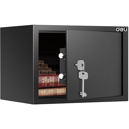 Офисный сейф "Deli ET561", 200х310х200 мм, -30%