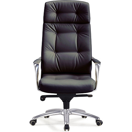 Кресло для руководителя Бюрократ DAO, кожа, черный - 2