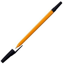 Набор шариковая ручка + 2 стержня, черный